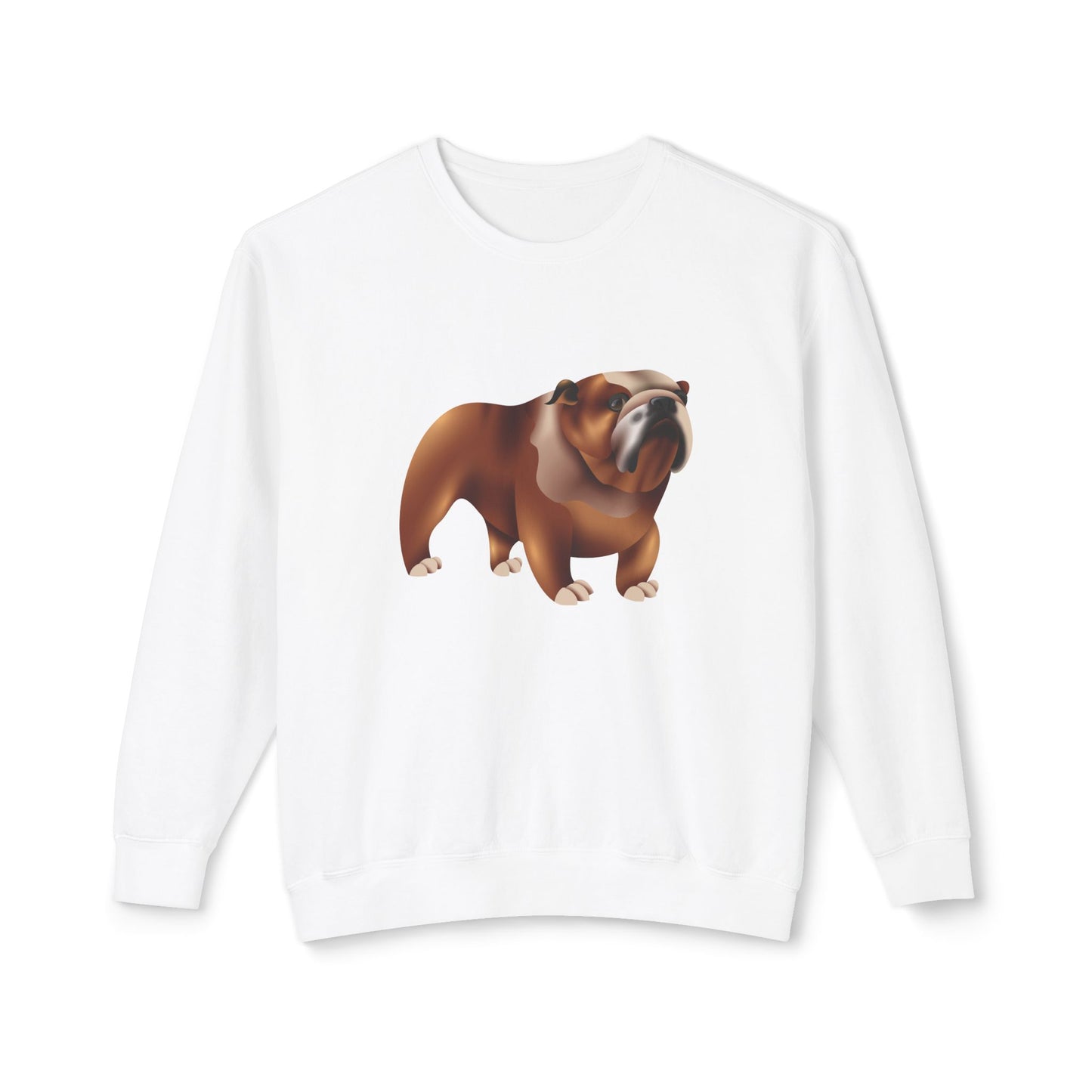 Unisex Lightweight Crewneck Sweatshirt Elegant - British Dog