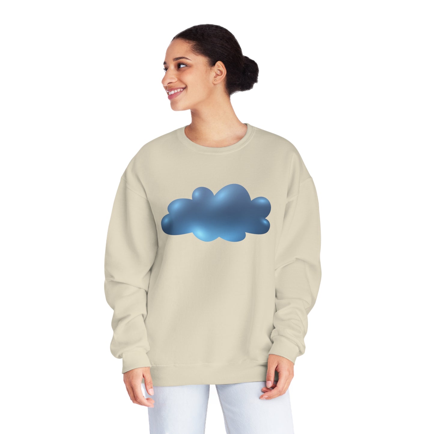 Unisex NuBlend® Crewneck Sweatshirt - Serene Cloudscape