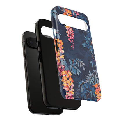 Floral iPhone Case, Tough Phone Cover, Gift for Her, Nature Lover Accessory, Spring Decor, Unique Floral Design