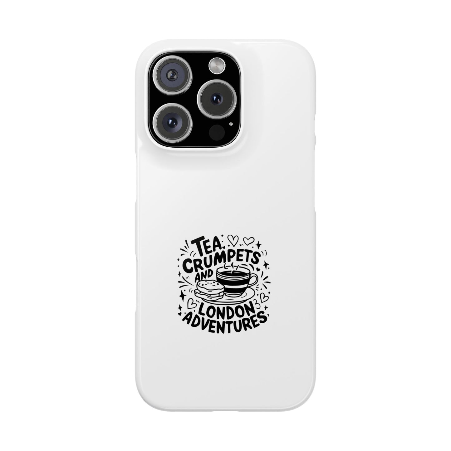 Charming Slim Phone Cases for Tea Lovers | Unique London Adventures | Fun Gift for Friends, Trendy Accessories, Travel Enthusiasts, [...]