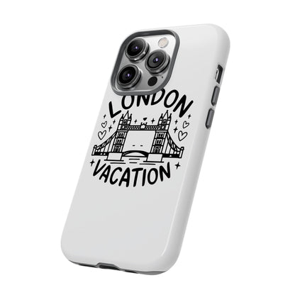 London Vacation Phone Case, Travel Accessories, Unique Gift, London Lover, Custom Phone Cover, Vacation Souvenir
