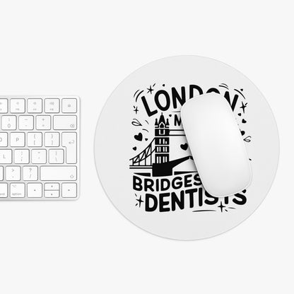 London-Inspired Mouse Pad, Quirky Office Decor, Gift for London Lovers, Fun Workstation Accessory, Travel Enthusiast Gift