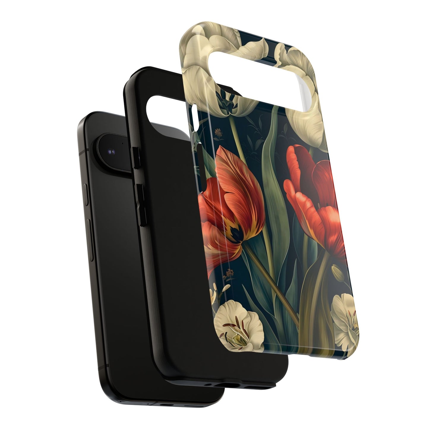 White Flower Tough Cases