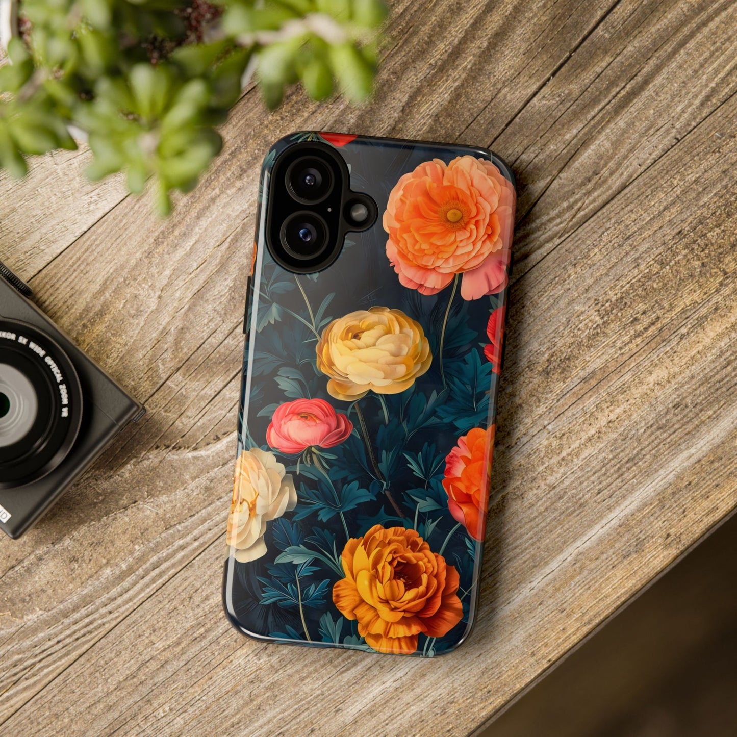 Floral Phone Case, Tough Cases for Phone Protection, Gift for Flower Lovers, Floral Designs, Spring Decor