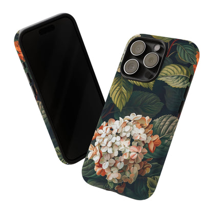 Floral Phone Case - Tough Cases, Nature Lover Gift, Floral Design, Botanical Phone Cover, Stylish Cellphone Accessory, Mother's Day Gift