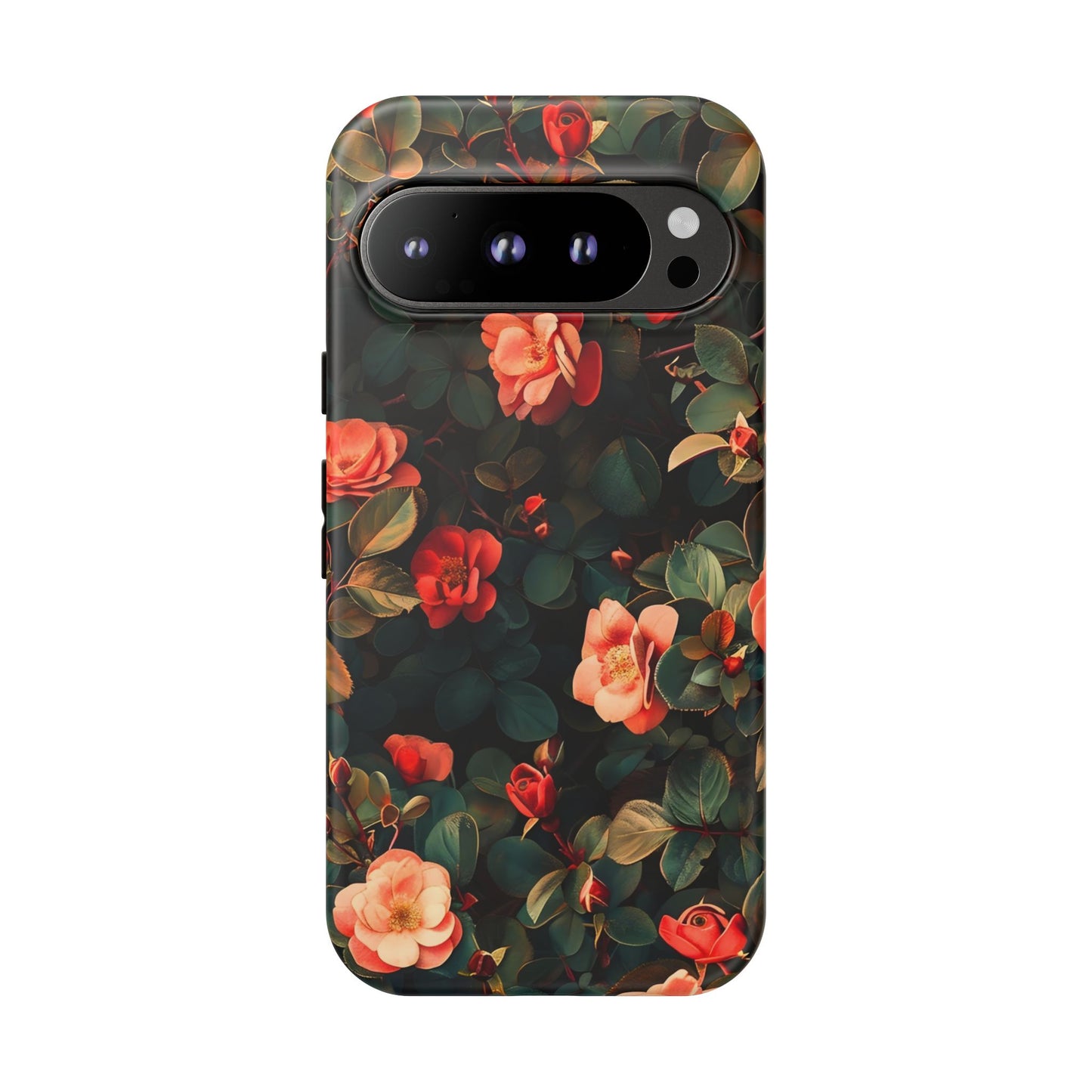 Floral Phone Case - Elegant Floral Design, Tough Protective Case, Perfect Gift for Her, Trendy Phone Accessories, Mother’s Day, Birthday