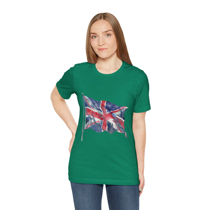 Unisex Jersey Short Sleeve Tee - British Flag - Iconic Union Jack Design