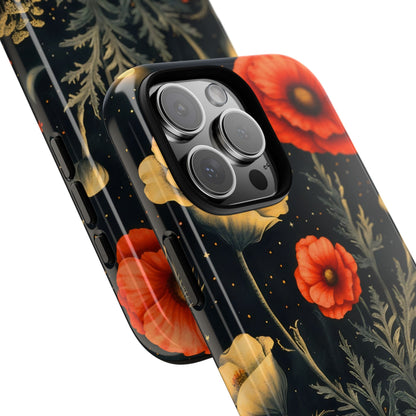 Floral Phone Case: Tough Cases for Nature Lovers, Floral Phone Cover, Protective Case, Gift for Gardeners, Birthday Present