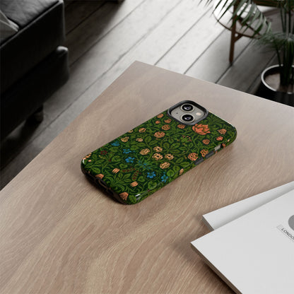 Crimson Leaf Whirl – Phone Case - Tough Cases
