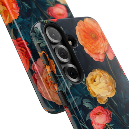 Floral Phone Case, Tough Cases for Phone Protection, Gift for Flower Lovers, Floral Designs, Spring Decor