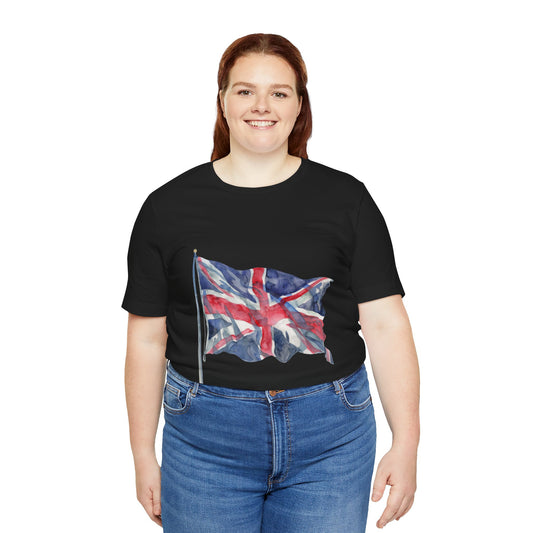 Unisex Jersey Short Sleeve Tee - British Flag - Iconic Union Jack Design