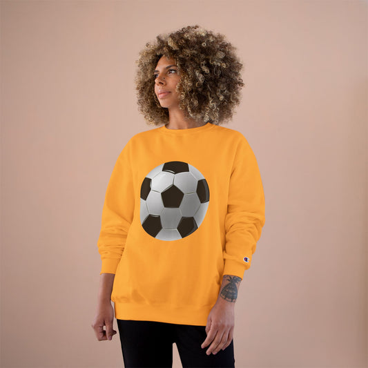 Champion Sweatshirt - Dynamic Football Design - Sports Passion and Energy