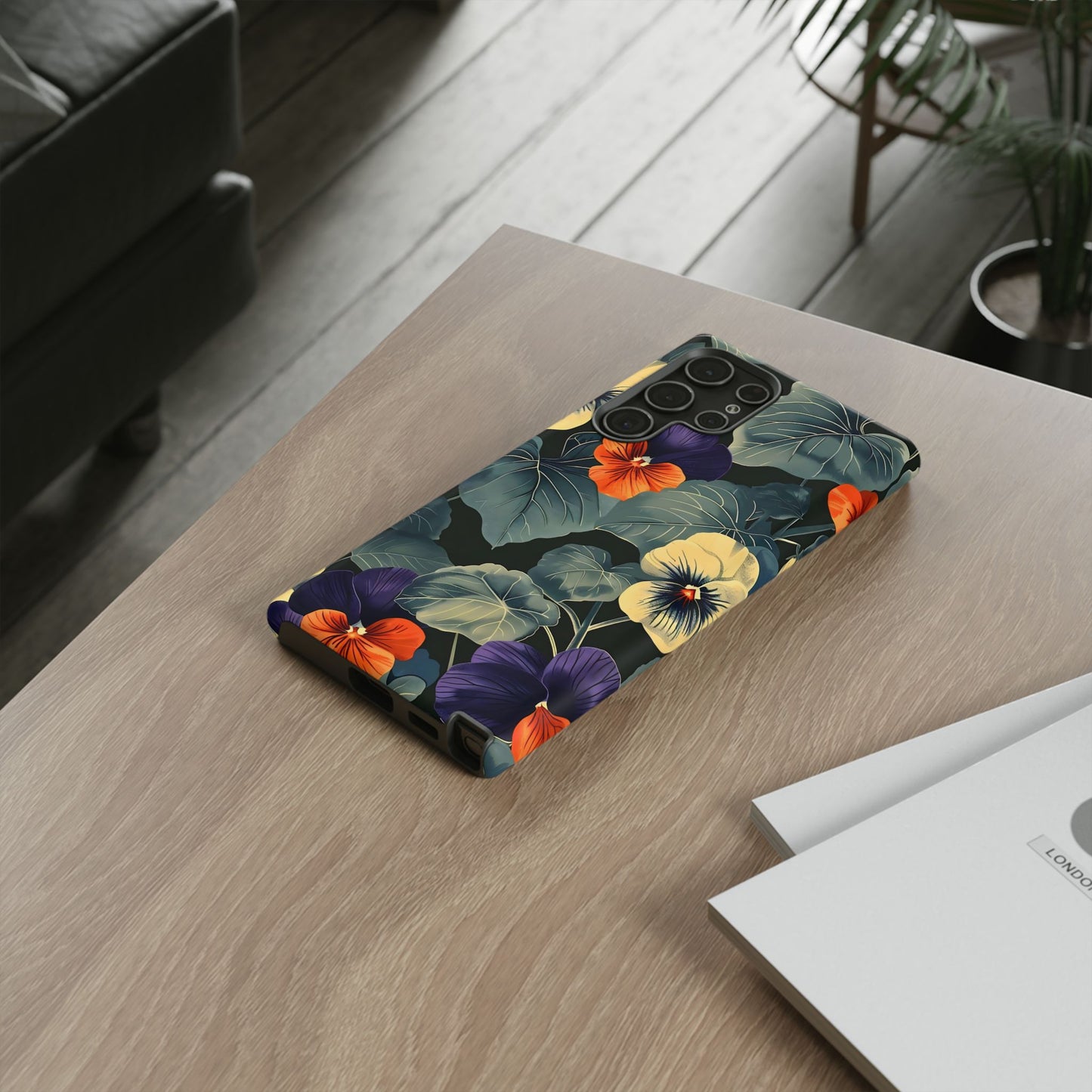 Tough Cases Floral iPhone Case, Tough Phone Cover, Stylish Floral Design, Gift for Her, Summer Vibe, Durable Protective Case