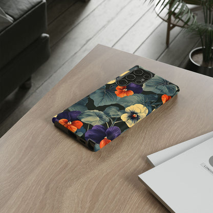 Tough Cases Floral iPhone Case, Tough Phone Cover, Stylish Floral Design, Gift for Her, Summer Vibe, Durable Protective Case