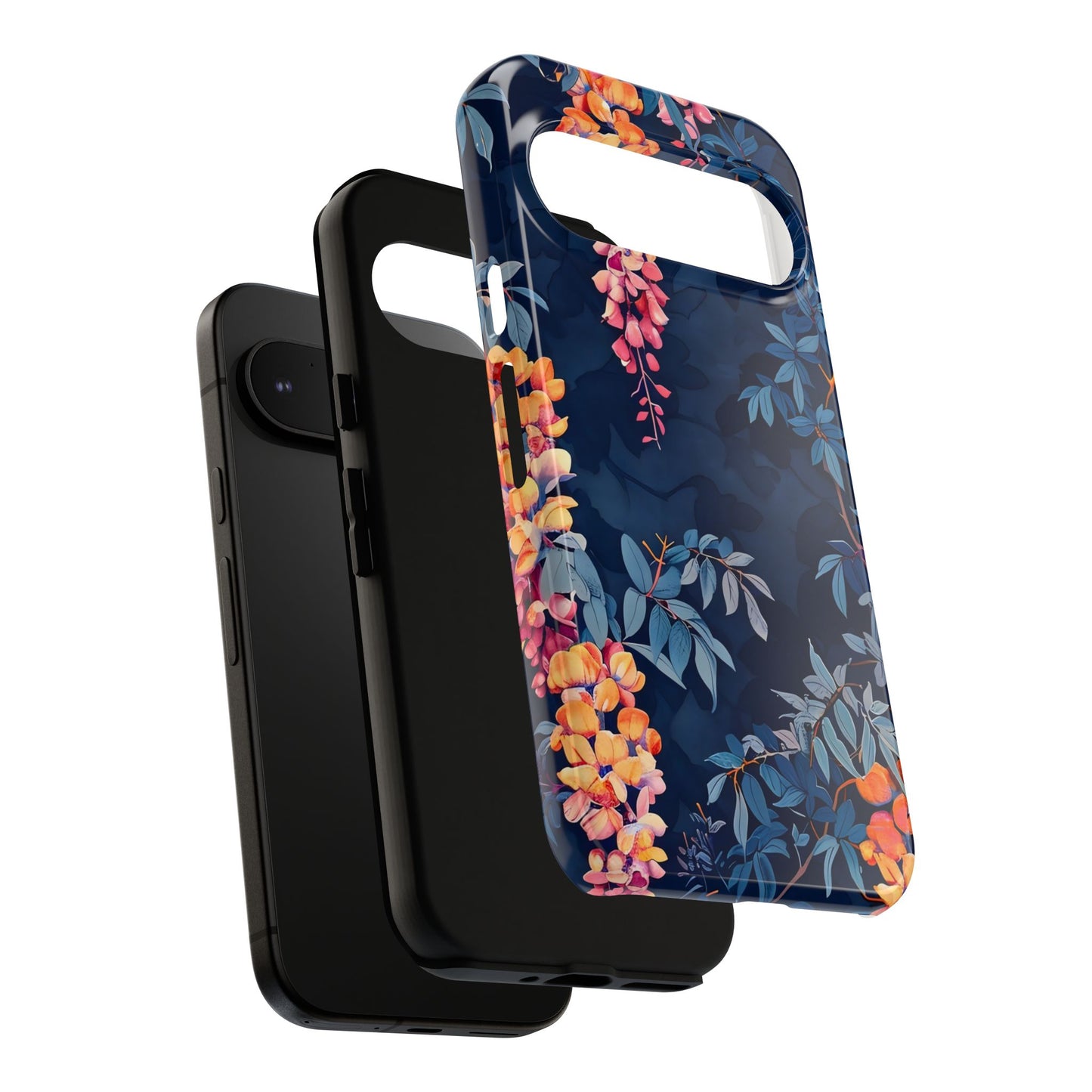 Floral iPhone Case, Tough Phone Cover, Gift for Her, Nature Lover Accessory, Spring Decor, Unique Floral Design