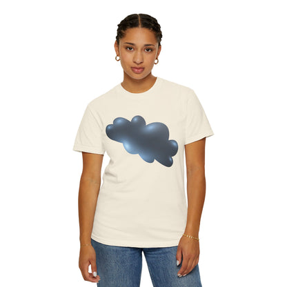 Unisex Garment-Dyed T-shirt - Serene Cloudscape - Dreamy Cloud Design