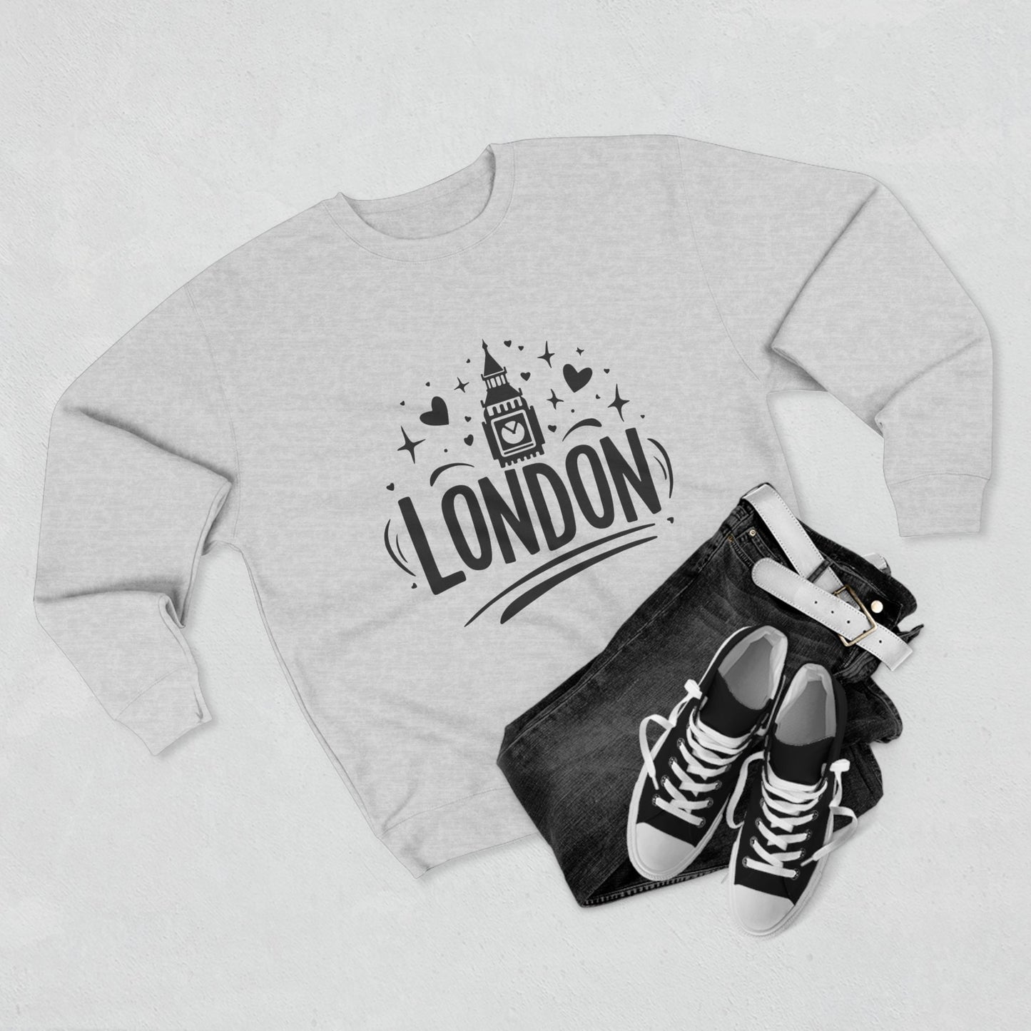 Unisex Crewneck Sweatshirt Cozy - Love London