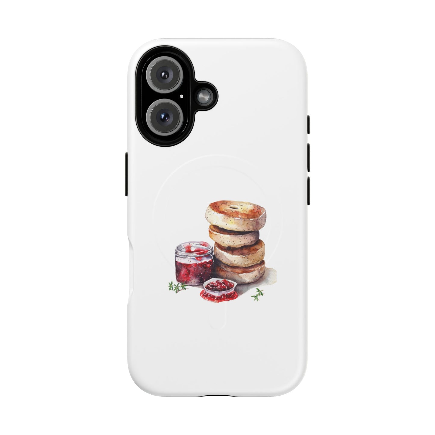 Delicious Donut Magnetic Phone Case | Cute Phone Cover, Unique Gift for Foodies, Phone Accessories, Customizable Case, Fun Gadget