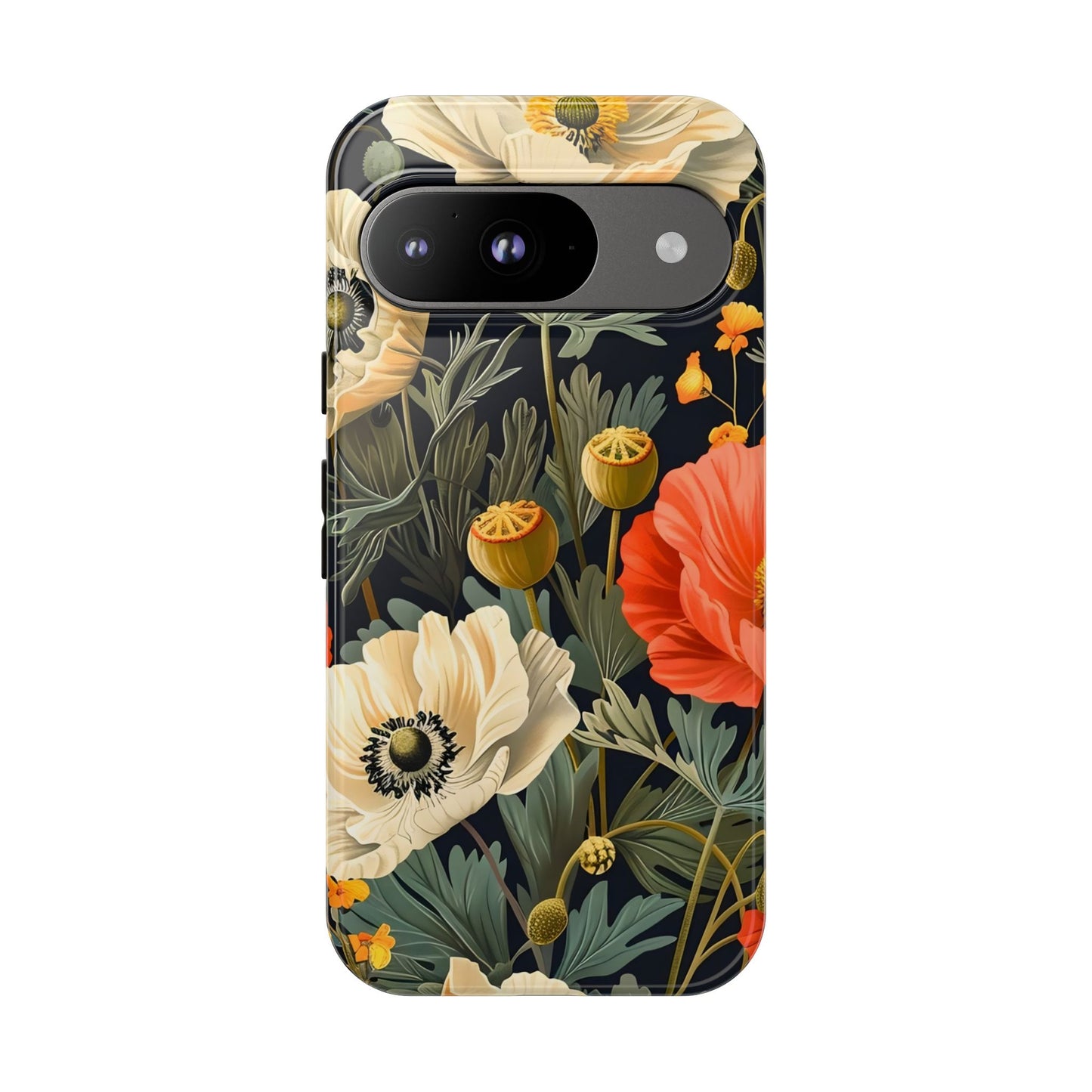 Floral Phone Case - Tough Cases with Vibrant Garden Design, Phone Accessory, Gift for Her, Spring Style, Nature Lover