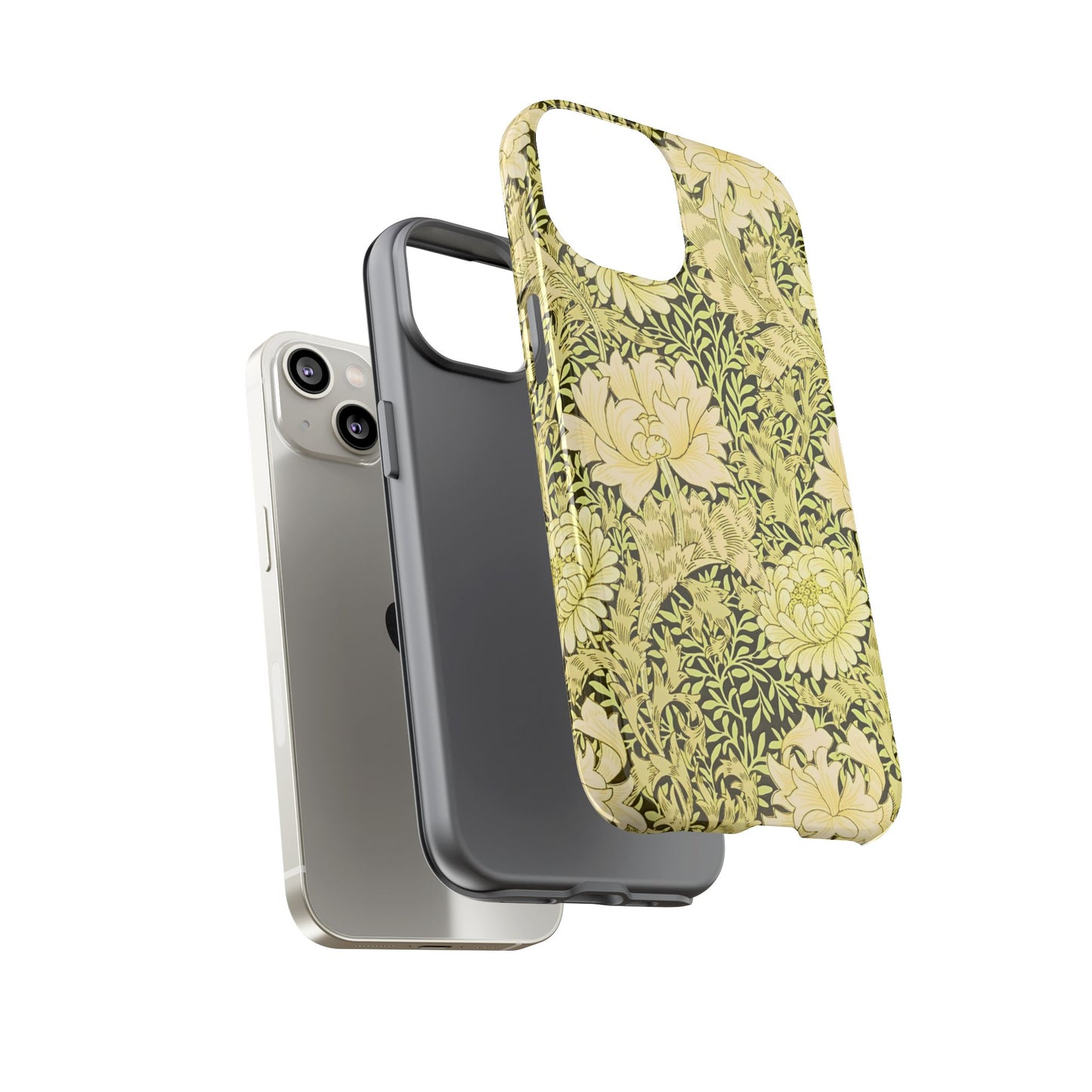 Tough Cases: Vintage Floral Phone Case - Stylish Protection for iPhones, Mother’s Day Gift, Eco-Friendly Cover, Nature Lover Gift, [...]
