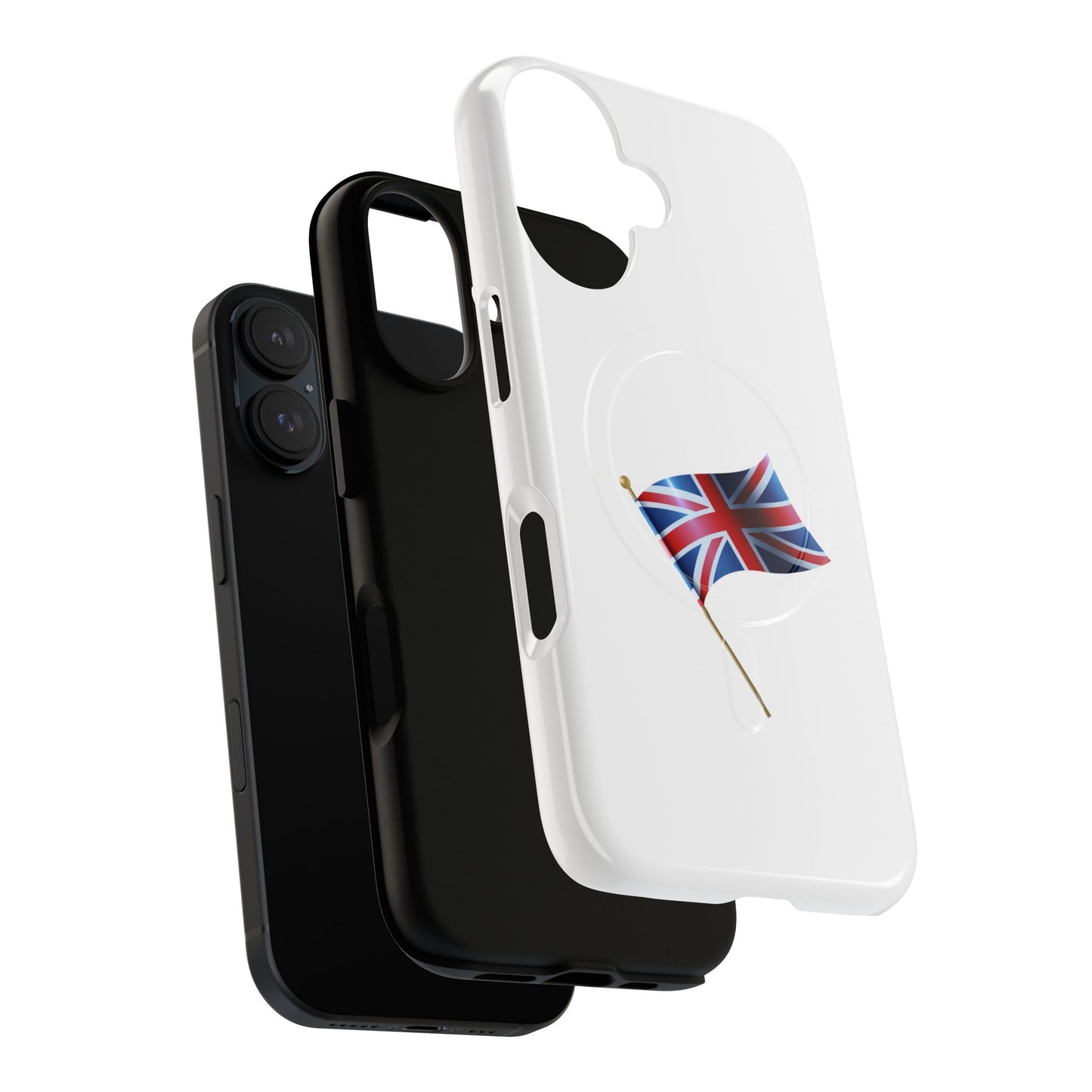 Union Jack Tough Magnetic Phone Case, Stylish Phone Cover, Unique Gift, Durable Phone Protector, British Flag Case, Travel Accessory