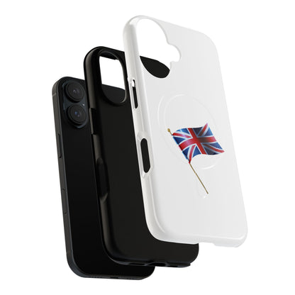 Union Jack Tough Magnetic Phone Case, Stylish Phone Cover, Unique Gift, Durable Phone Protector, British Flag Case, Travel Accessory