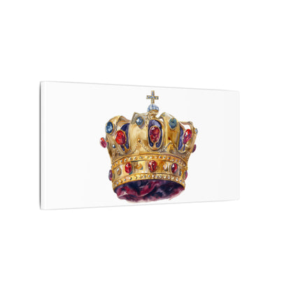 Crown Art Print, Royal Wall Decor, Matched for Home or Office, Gift for Art Lovers, Unique Royalty Artwork