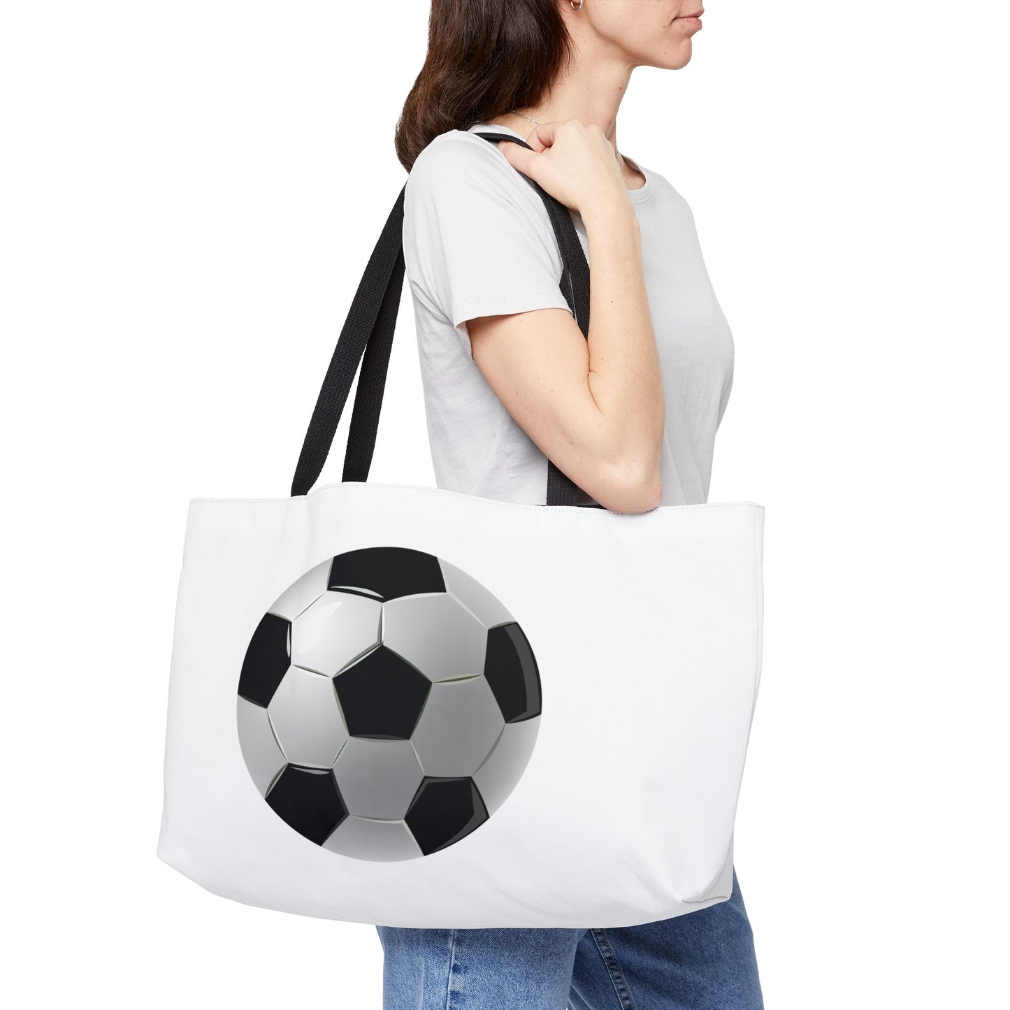 Soccer Weekender Tote Bag | Perfect for Sports Events, Travel, Gym, or Weekend Getaways, Gift for Soccer Lovers, Stylish and Functional