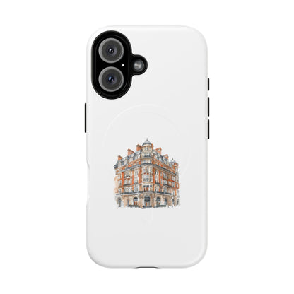 Elegant Tough Magnetic Case with Urban Design, Phone Case, Smartphone Protector, Gift for Her, Unique Tech Accessories