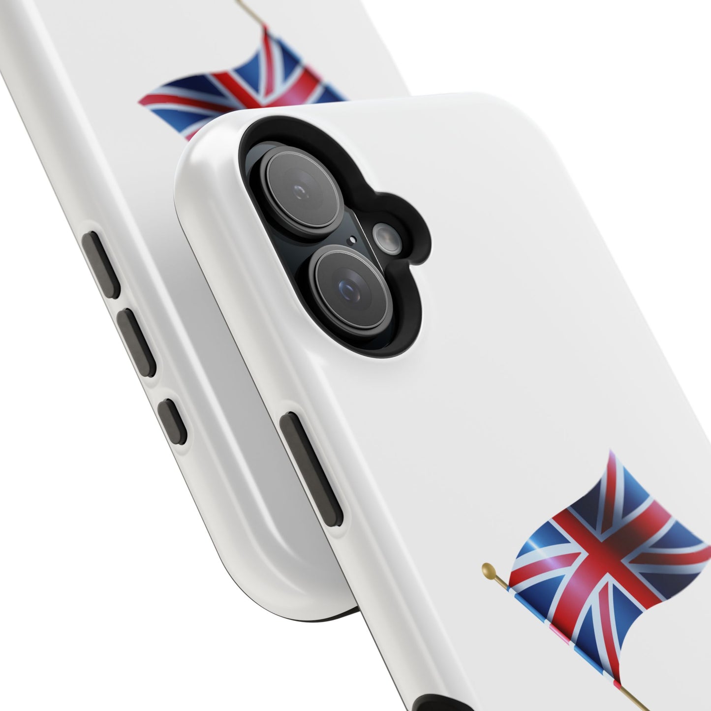 Vintage Union Jack Magnetic Phone Case, British Flag Tough Case, Gift for Anglophiles, Travel Accessories,UK Prid e Case
