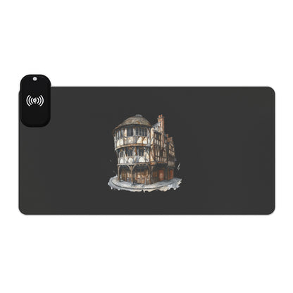 Medieval Timber House – Historical England - LED Wireless Charging Gaming Mouse Pad with Unique Design, Gaming Desk Decor, Cool Gift for Gamers, Home Office Accessory, Tech [...]