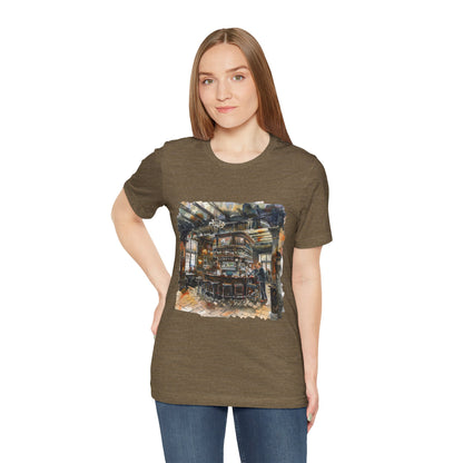 Unisex Jersey Short Sleeve Tee - The Local Spot - Authentic British Pub Vibes