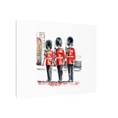 Royal Guards Canvas Print, British Wall Art, Home Decor, Unique Gift, London Culture