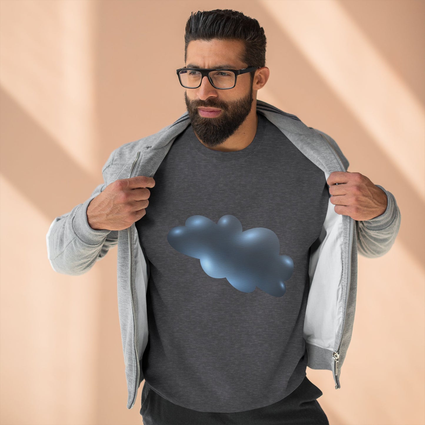 Unisex Crewneck Sweatshirt - Serene Cloudscape Dreamy Cloud