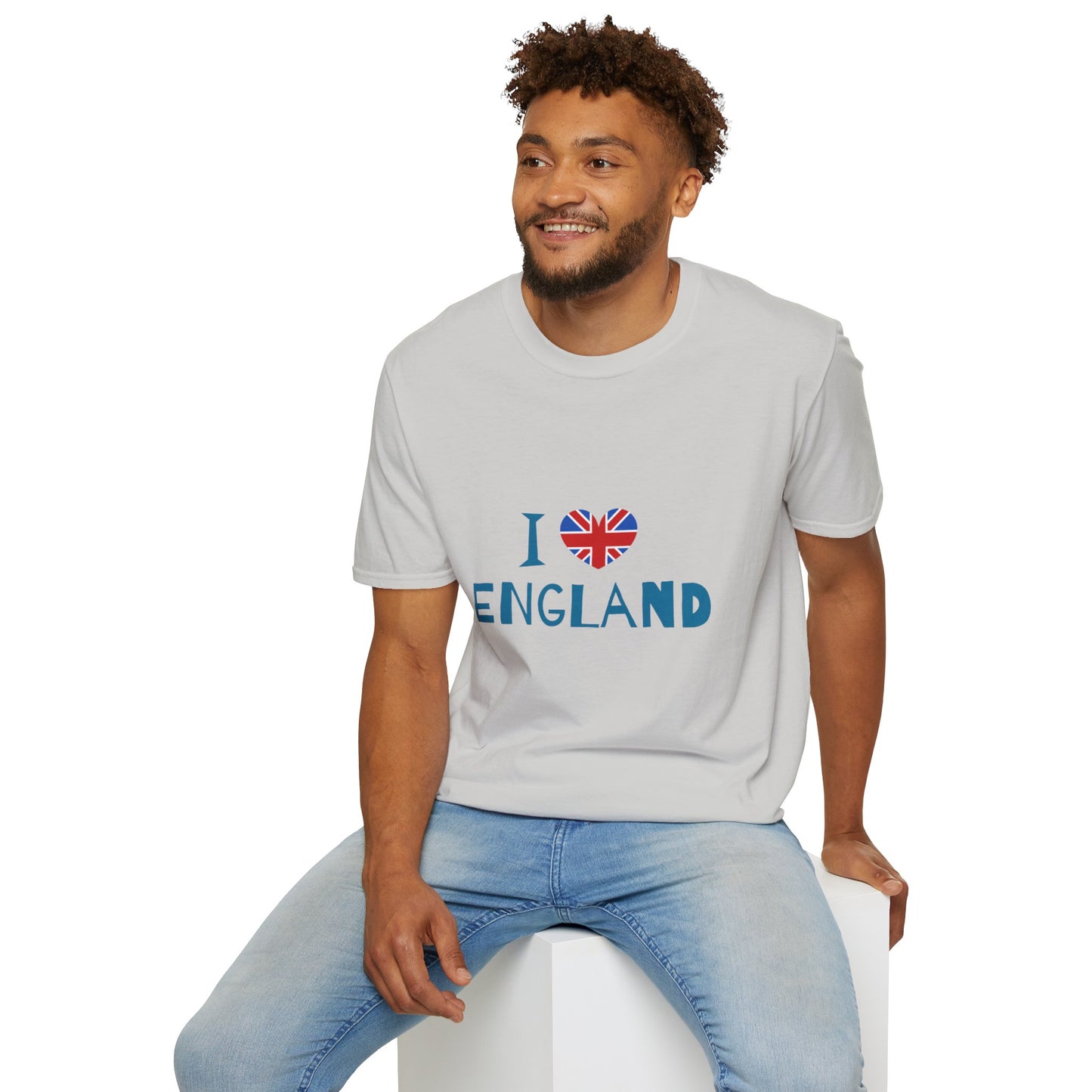I love England Durable Unisex Softstyle T-Shirt