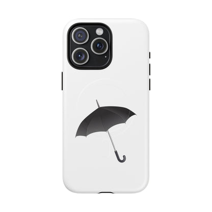 Stylish Magnetic Phone Case with Umbrella Design, Gift for Tech Lovers, Phone Accessory, Modern Design, Unique Cell Phone Cover