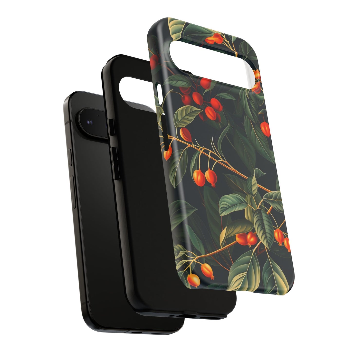 Tough Cases, Floral Phone Case, Nature-Inspired Tech, Unique Gift, Phone Accessory, Botanical Design, Fall Vibes