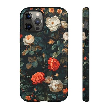 Floral Phone Case | Tough Cases with Elegant Design | Gift for Her, Mother's Day, Birthdays, Personalized, Trendy Tech Accessories