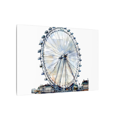London Eye Canvas Print, Wall Art Decor, Travel Gift, Home Decoration, Unique Art Piece