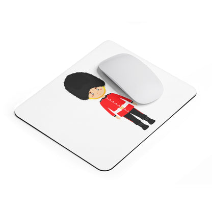 Whimsical British Soldier Mouse Pad, Cute Desk Accessory for Home Office, Perfect Gift for Students, Gamers, or Travelers, Unique Mouse Mat