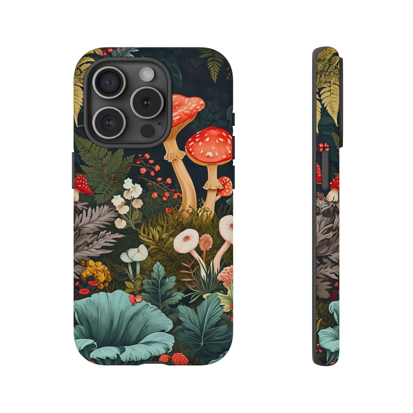 Floral Phone Case - Tough Cases, Nature Lover Gift, Eco-Friendly, Trendy Tech Accessory, Unique Design, Perfect for All Occasions