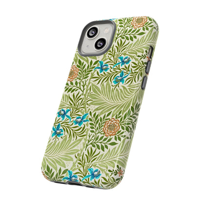 Tough Cases Phone Case, Botanical Print Phone Cover, Floral Smartphone Accessory, Nature-Inspired Tech Gear, Gift for Plant Lovers