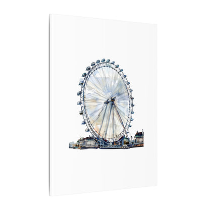 London Eye Canvas Print, Wall Art Decor, Travel Gift, Home Decoration, Unique Art Piece