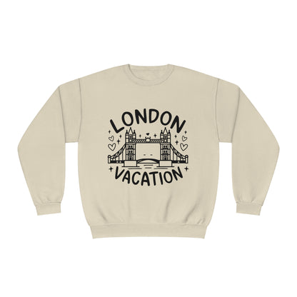 Unisex NuBlend® Crewneck Sweatshirt - London's Peaceful Vacation