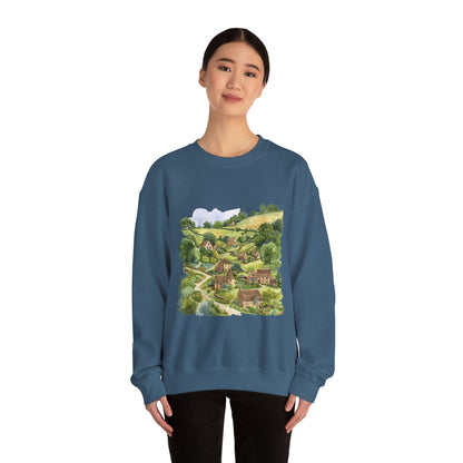 Unisex Heavy Blend™ Crewneck Sweatshirt - Charming British Nature