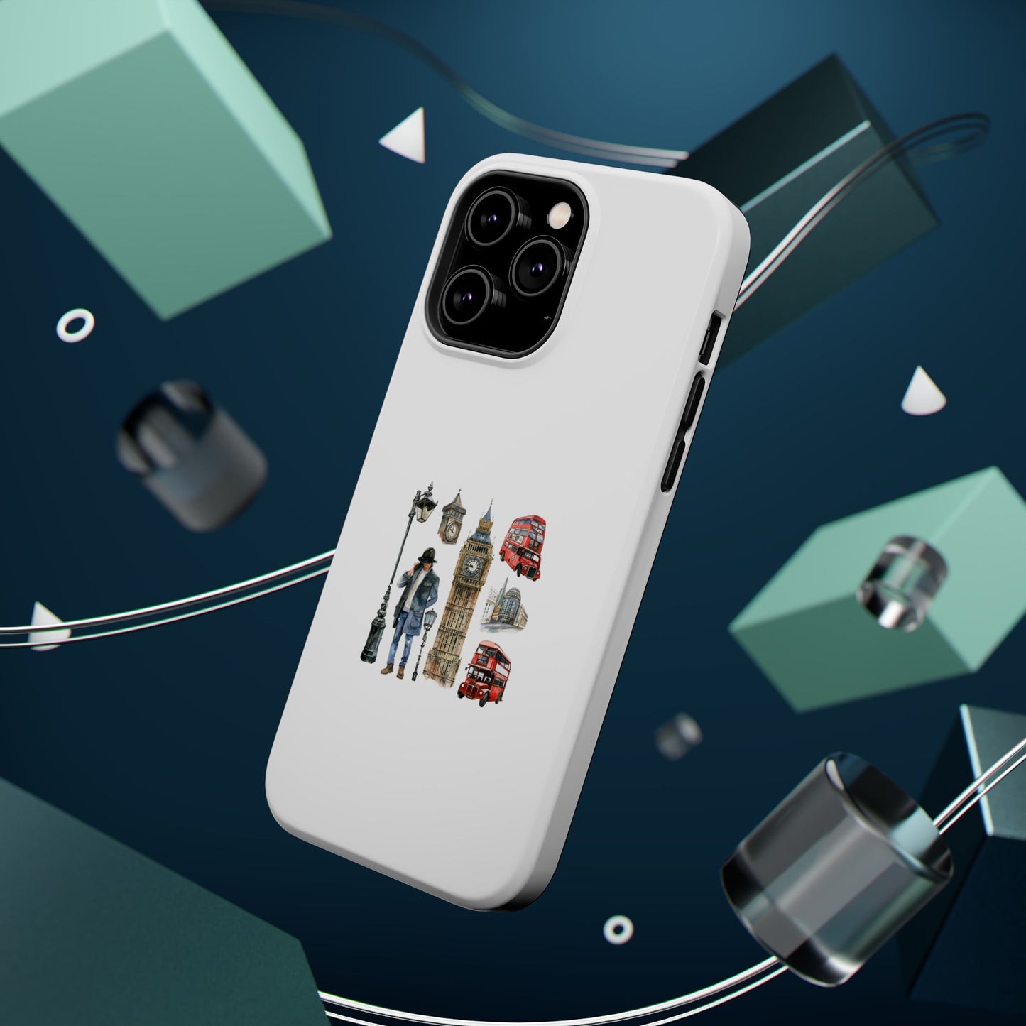 London-Inspired Magnetic Tough Cases | Custom Phone Covers for Travel Lovers, Gift for Friends, Unique Accessories, Phone Protection