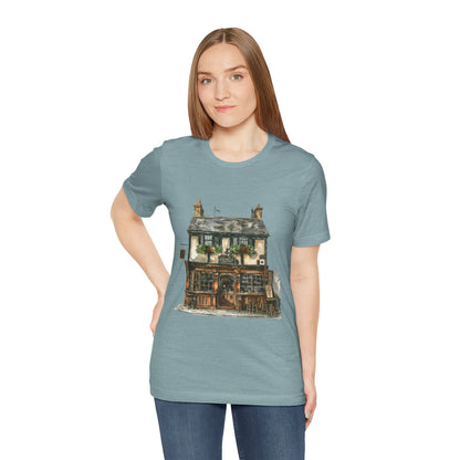 Unisex Jersey Short Sleeve Tee - Charming & Cozy - Life in a British Village House