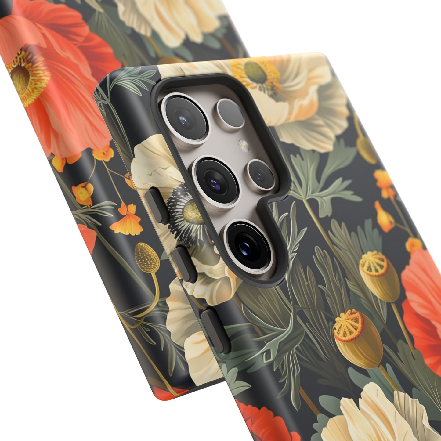 Floral Phone Case - Tough Cases with Vibrant Garden Design, Phone Accessory, Gift for Her, Spring Style, Nature Lover
