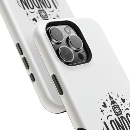 Stylish Magnetic Phone Case with London Design, Travel Gift, Unique Protection, Customizable Accessories, Phone Cover, Modern Tech