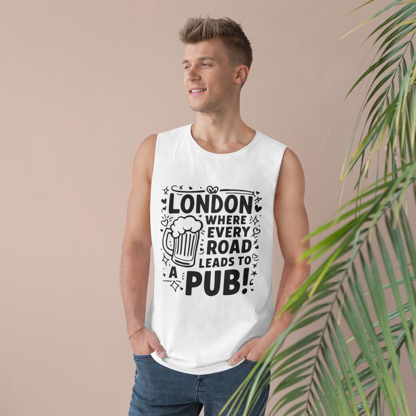 Unisex Barnard Tank - London's Pub Leading Roads